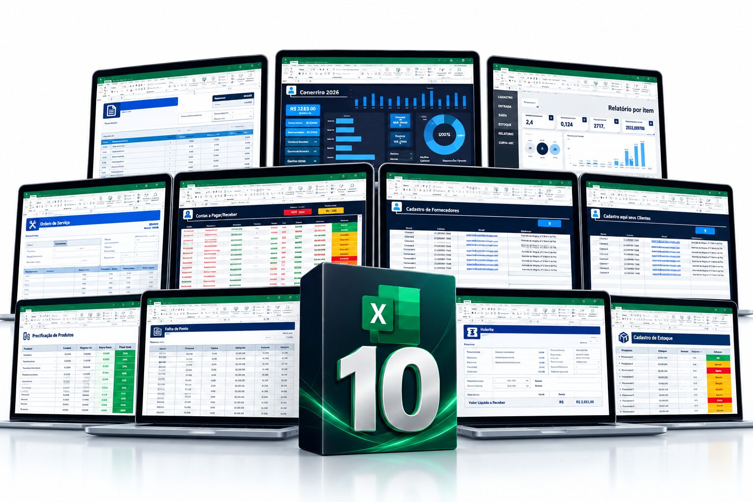 Kit do Pequeno Empresário com 10 ferramentas
